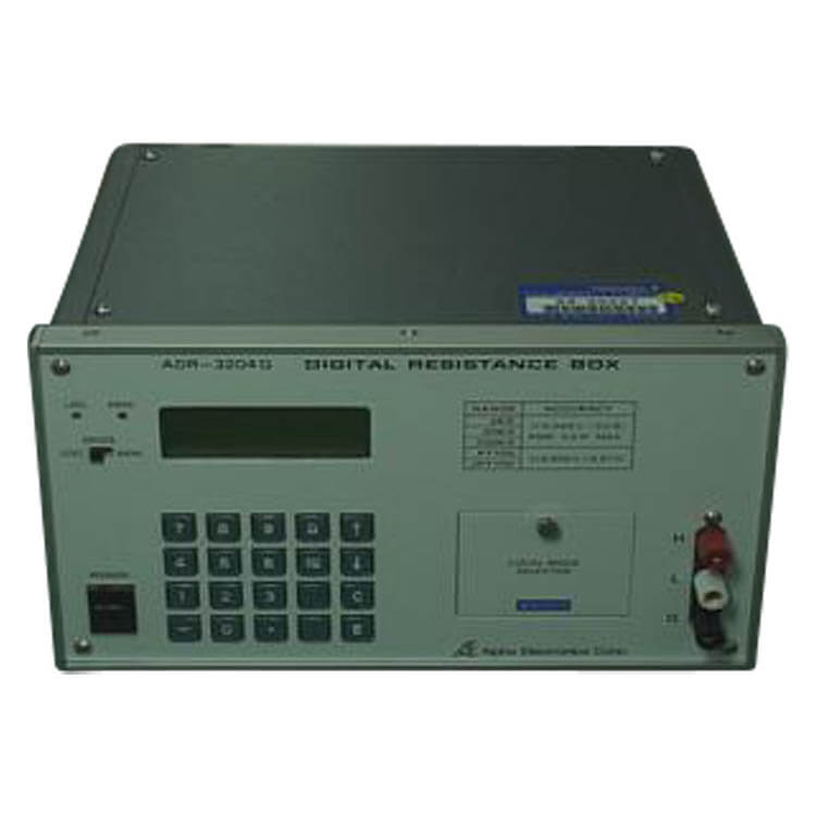 ADR-3204G ディジタル式ディケード標準抵抗器 アルファ・エレクトロニクス