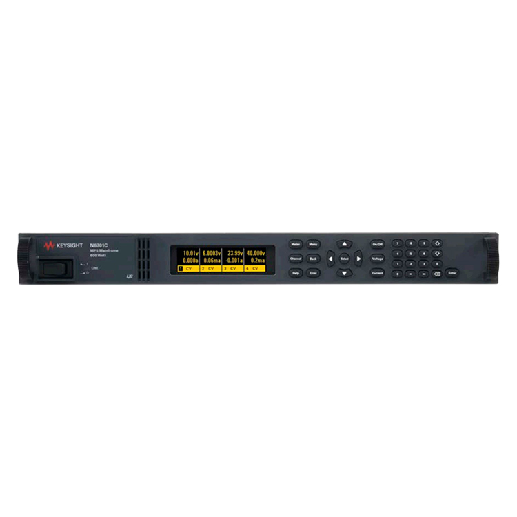 N6710C N6700C Custom-configured Modular Power System 400 W, GPIB, LAN, USB, LXI キーサイト・テクノロジー