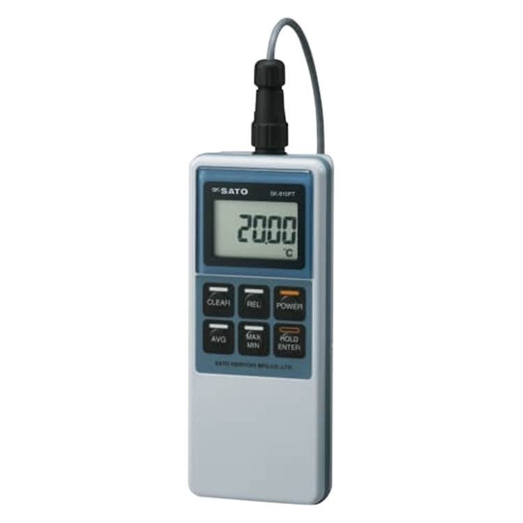 SK-810PT 精密型デジタル温度計 佐藤計量器製作所